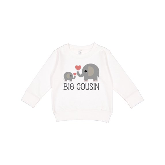 Inktastic Big Cousin Announcement Toddler Sweatshirt