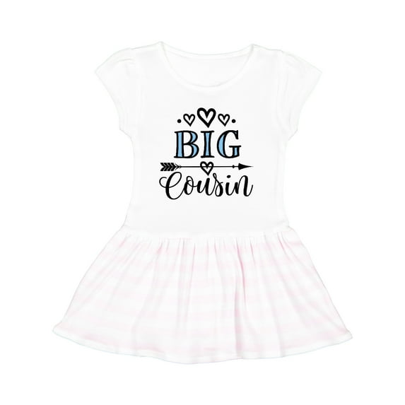 Inktastic Big Cousin Girls Girls Toddler Dress
