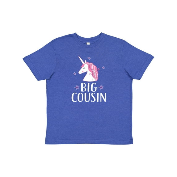Inktastic Big Cousin Girls Unicorn Announcement Youth T-Shirt