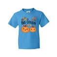 thumbnail image 1 of Inktastic Big Cousin Pumpkins with Fall Leaves Youth T-Shirt, 1 of 5