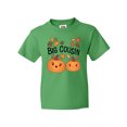 thumbnail image 1 of Inktastic Big Cousin Pumpkins with Fall Leaves Youth T-Shirt, 1 of 5