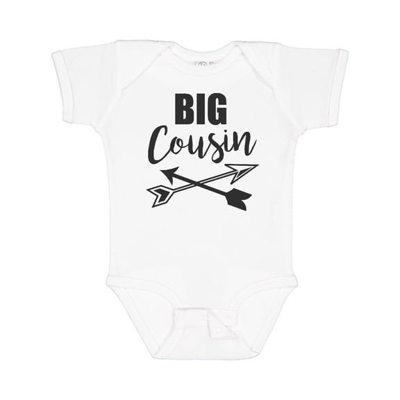Inktastic Big Cousin with Arrows Boys or Girls Baby Bodysuit