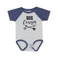 thumbnail image 1 of Inktastic Big Cousin with Arrows Boys or Girls Baby Bodysuit, 1 of 5