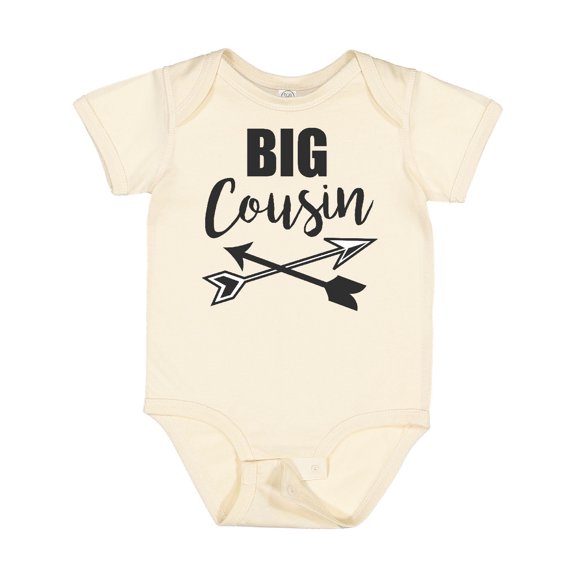 Inktastic Big Cousin with Arrows Boys or Girls Baby Bodysuit