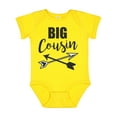 thumbnail image 1 of Inktastic Big Cousin with Arrows Boys or Girls Baby Bodysuit, 1 of 5