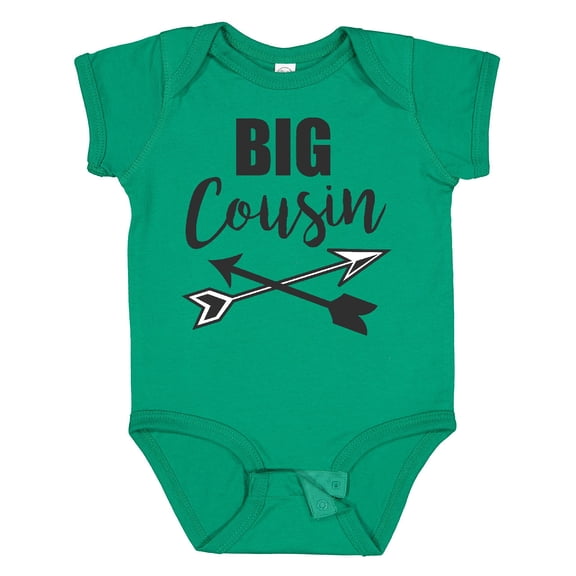 Inktastic Big Cousin with Arrows Boys or Girls Baby Bodysuit