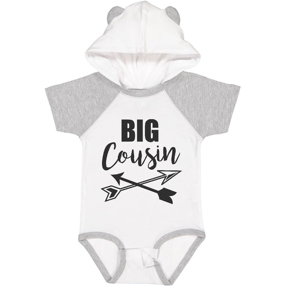Inktastic Big Cousin with Arrows Boys or Girls Baby Bodysuit