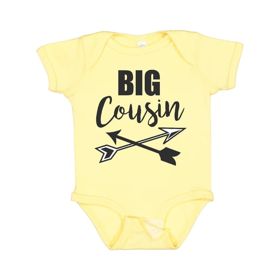 Inktastic Big Cousin with Arrows Boys or Girls Baby Bodysuit