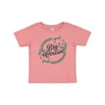 thumbnail image 1 of Inktastic Big Cousin with Flower Circle Girls Baby T-Shirt, 1 of 5