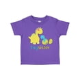 thumbnail image 1 of Inktastic Big Dinosaur Sister Girls Toddler T-Shirt, 1 of 5