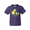 thumbnail image 1 of Inktastic Big Dinosaur Sister Youth T-Shirt, 1 of 5