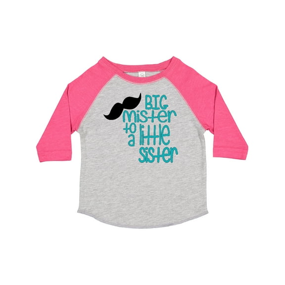Inktastic Big Mister to a Little Sister Boys Toddler T-Shirt