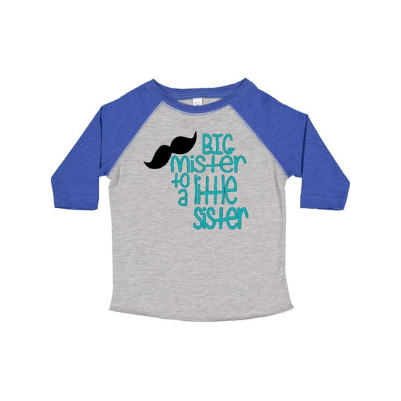 Inktastic Big Mister to a Little Sister Boys Toddler T-Shirt