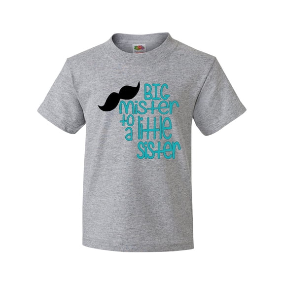 Inktastic Big Mister to a Little Sister Youth T-Shirt