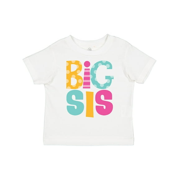 Inktastic Big Sis Announcement New Sister Girls Toddler T-Shirt