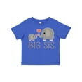 thumbnail image 1 of Inktastic Big Sis Elephant Girls Toddler T-Shirt, 1 of 5