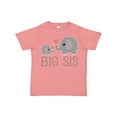 thumbnail image 1 of Inktastic Big Sis Elephant Girls Toddler T-Shirt, 1 of 5