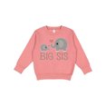 thumbnail image 1 of Inktastic Big Sis Elephant Toddler Sweatshirt, 1 of 4