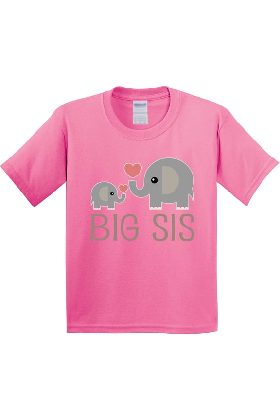 Big Sis Elephant Youth T-Shirt