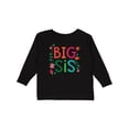 thumbnail image 1 of Inktastic Big Sis Girls Cute Sister Announcement Girls Long Sleeve Toddler T-Shirt, 1 of 5