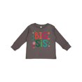 thumbnail image 1 of Inktastic Big Sis Girls Cute Sister Announcement Girls Long Sleeve Toddler T-Shirt, 1 of 5