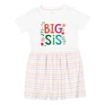 thumbnail image 1 of Inktastic Big Sis Girls Cute Sister Announcement Girls Toddler Dress, 1 of 5