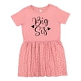 thumbnail image 1 of Inktastic Big Sis Girls Cute Sister Announcement Girls Toddler Dress, 1 of 5