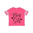 thumbnail image 1 of Inktastic Big Sis Girls Cute Sister Announcement Girls Toddler T-Shirt, 1 of 5