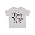 thumbnail image 1 of Inktastic Big Sis Girls Cute Sister Announcement Girls Toddler T-Shirt, 1 of 5