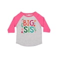 thumbnail image 1 of Inktastic Big Sis Girls Cute Sister Announcement Girls Toddler T-Shirt, 1 of 5