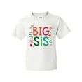 thumbnail image 1 of Inktastic Big Sis Girls Cute Sister Announcement Youth T-Shirt, 1 of 5