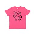 thumbnail image 1 of Inktastic Big Sis Girls Cute Sister Announcement Youth T-Shirt, 1 of 5