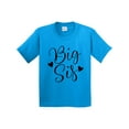 thumbnail image 1 of Inktastic Big Sis Girls Cute Sister Announcement Youth T-Shirt, 1 of 5