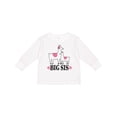 thumbnail image 1 of Inktastic Big Sis Girls Llama Sister Girls Long Sleeve Toddler T-Shirt, 1 of 5
