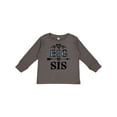 thumbnail image 1 of Inktastic Big Sis Girls New Sister Announcement Girls Long Sleeve Toddler T-Shirt, 1 of 5