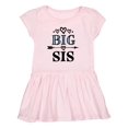 thumbnail image 1 of Inktastic Big Sis Girls New Sister Announcement Girls Toddler Dress, 1 of 4