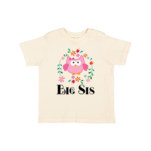 Inktastic Big Sis Girls Sister Announcement Girls Toddler T-Shirt