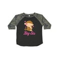 thumbnail image 1 of Inktastic Big Sis Monkeys Girls Toddler T-Shirt, 1 of 5