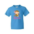 thumbnail image 1 of Inktastic Big Sis Monkeys Youth T-Shirt, 1 of 5