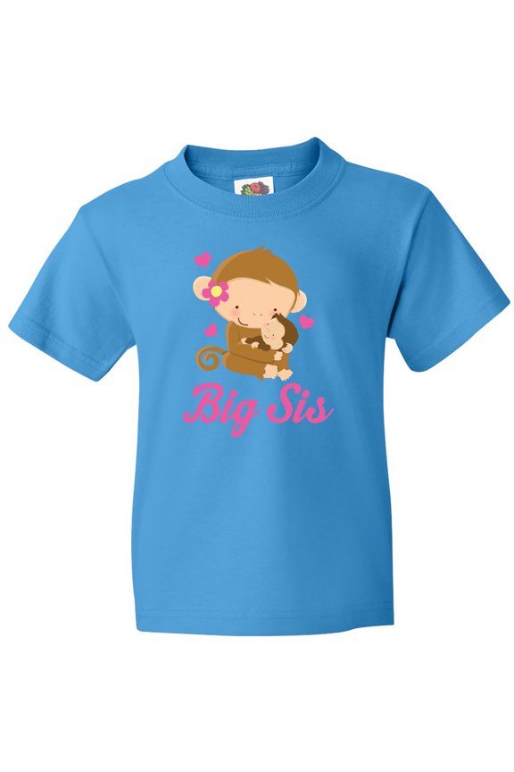 Big Sis Monkeys Youth T-Shirt