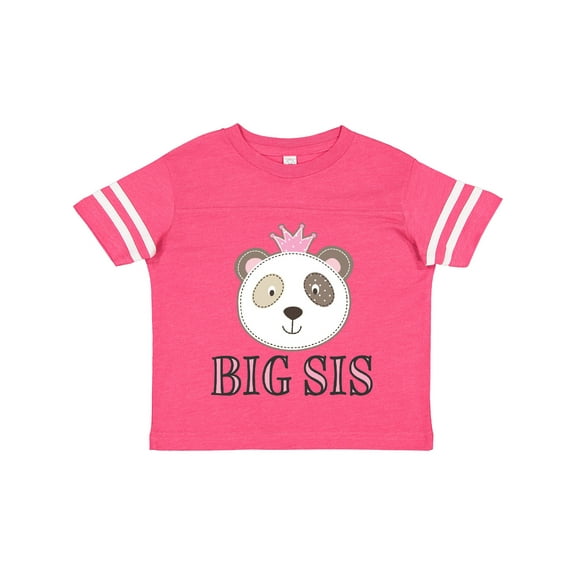 Inktastic Big Sis Panda Sister Announcement Girls Toddler T-Shirt