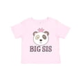 thumbnail image 1 of Inktastic Big Sis Panda Sister Announcement Girls Toddler T-Shirt, 1 of 5