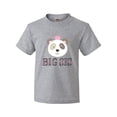 thumbnail image 1 of Inktastic Big Sis Panda Sister Announcement Youth T-Shirt, 1 of 5