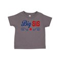 thumbnail image 1 of Inktastic Big Sis Patriotic Sister Girls Toddler T-Shirt, 1 of 5