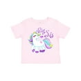 thumbnail image 1 of Inktastic Big Sis Unicorn Girls Toddler T-Shirt, 1 of 5
