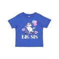 thumbnail image 1 of Inktastic Big Sis Unicorn Sister Announcement Girls Toddler T-Shirt, 1 of 5