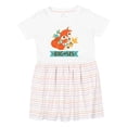 thumbnail image 1 of Inktastic Big Sis Woodland Fox Sister Girls Toddler Dress, 1 of 5