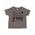 thumbnail image 1 of Inktastic Big Sis of Twins Sister Announcement Girls Toddler T-Shirt, 1 of 5
