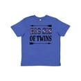 thumbnail image 1 of Inktastic Big Sis of Twins Sister Announcement Youth T-Shirt, 1 of 5