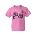thumbnail image 1 of Inktastic Big Sis of Twins Sister Announcement Youth T-Shirt, 1 of 5